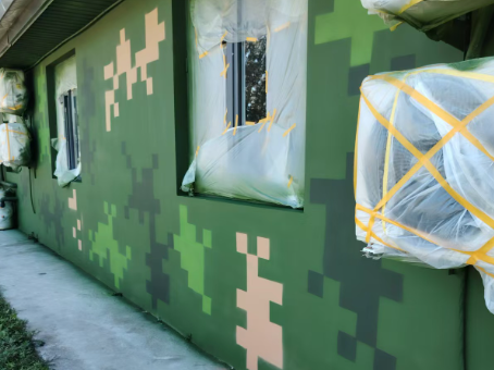 潍坊海洋 / 林地场景数码伪装